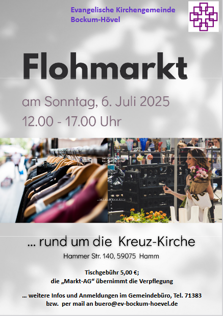 Flohmarkt KreuzK 2025